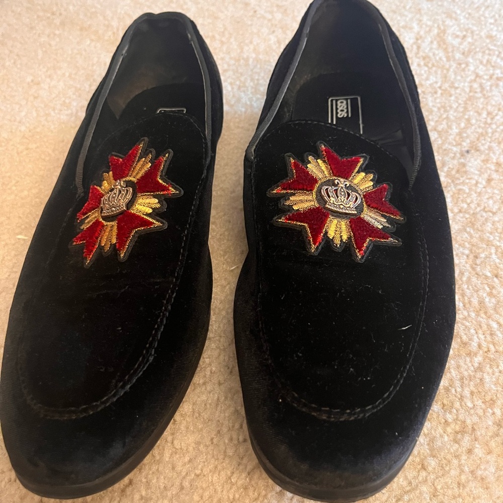 ASOS suede slippers